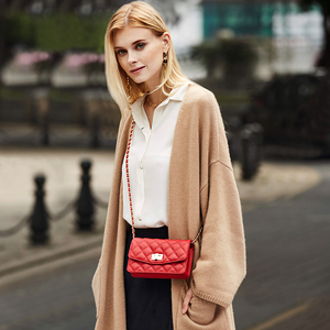 韩版简约百搭时尚迷你斜挎小包