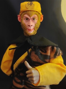 齐天大圣孙悟空人偶模型摆件