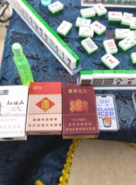 便携式小型迷你麻将摆件装饰