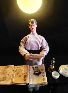 摆件林正英书桌酒屋玩具中式国风