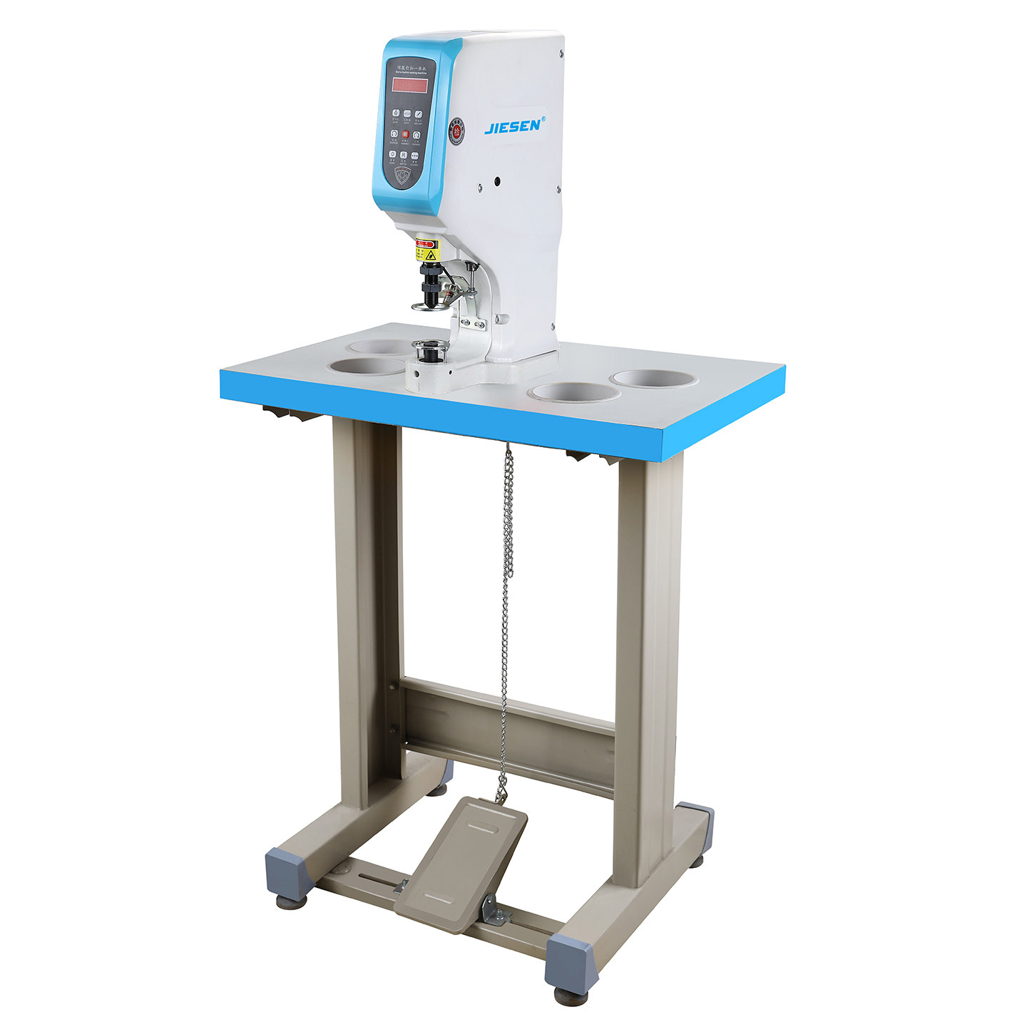 杰森电动打扣机大白扣气眼鸡眼铆钉扣四合扣压扣机全自动钉扣机,淘宝优惠券,粉丝福利购,淘宝优惠卷