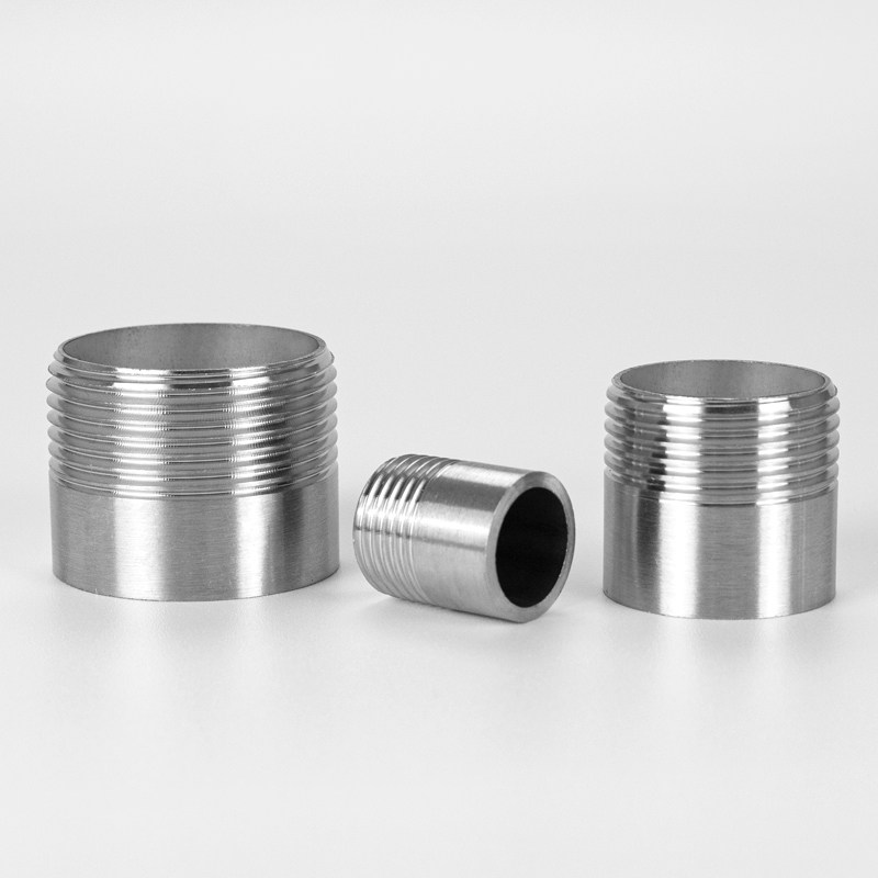 304不锈钢单头丝无缝管子加长50/100/150/200mm外丝接头4分6分1寸,淘宝优惠券,粉丝福利购,淘宝优惠卷