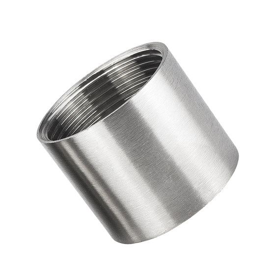Stainless steel pipe direct female thread connector pipe clamp