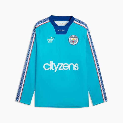 Puma Manchester City KING彪马曼城足球俱乐部足球长袖运动T恤男 - 图3