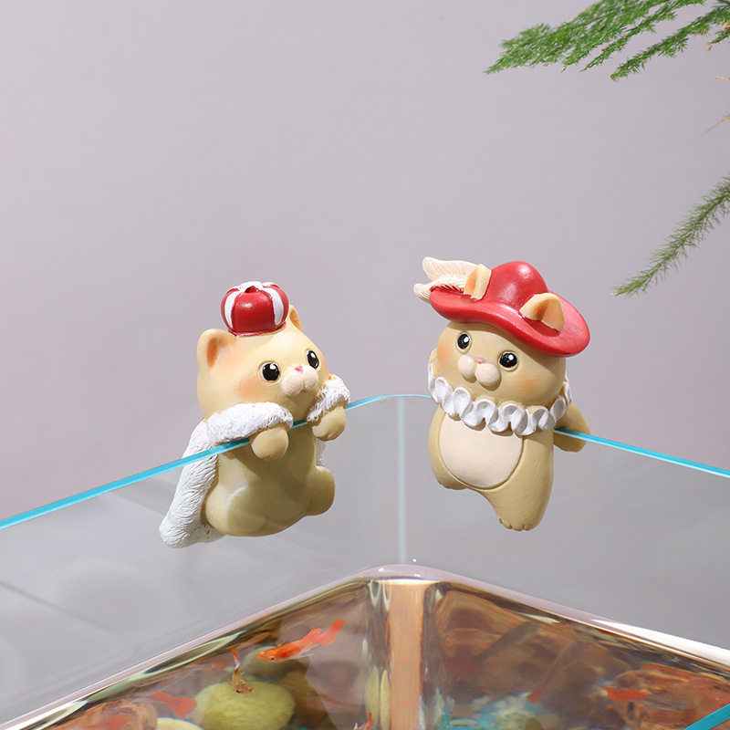 创意猫咪爬缸装饰摆件多肉园艺微景观挂饰鱼缸趣味小猫咪挂件挂饰,淘宝优惠券,粉丝福利购,淘宝优惠卷