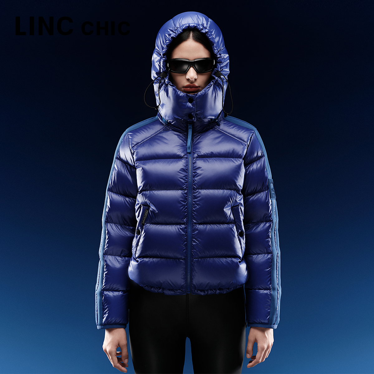 酷彩超轻短款羽绒服面包服