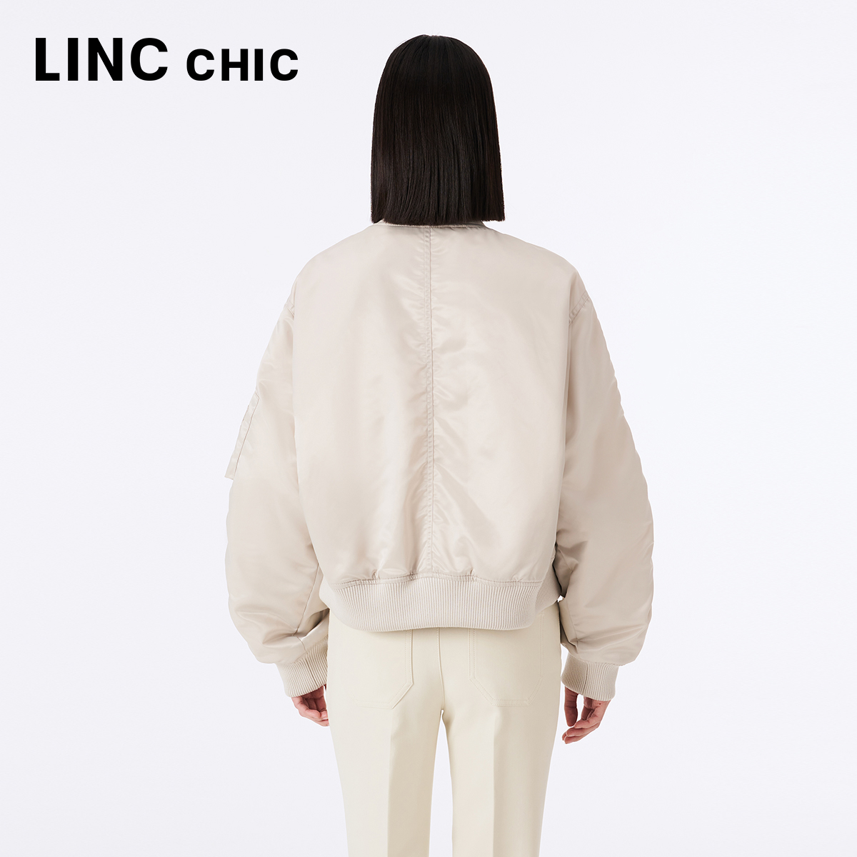 linc金羽杰女2022年新款短款羽绒服 LINCCHIC金羽杰羽绒服