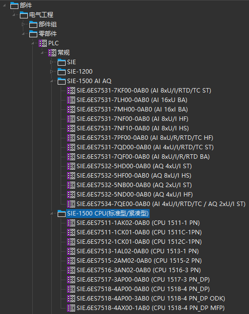 EPLAN西门子1500PLC部件库原理图/2D/3D宏edz元件赠EPLAN2022软件 - 图2