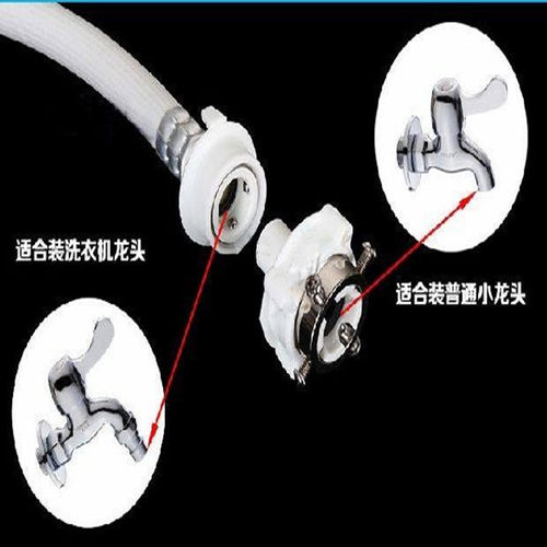 全自动洗衣机进水管加厚防爆通用卫浴配件加长上水管1.5M厂家直销 - 图2