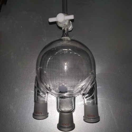 球形三口分液漏斗 多肽 玻璃烧瓶具四氟活塞100ml-20000ml 可定制 - 图2