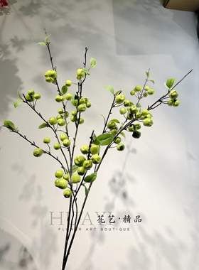 花艺精品仿真果实小苹果浆果