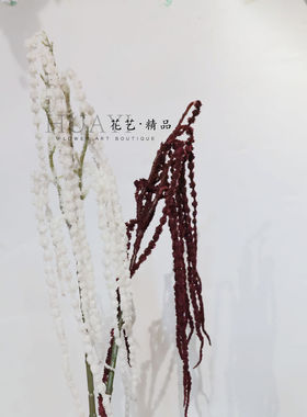 仿真红色白色吊米花艺装饰摆件家居客厅餐厅装饰情人泪悬挂植物