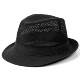 Summer middle-aged men's wide brim sun protection breathable straw hat