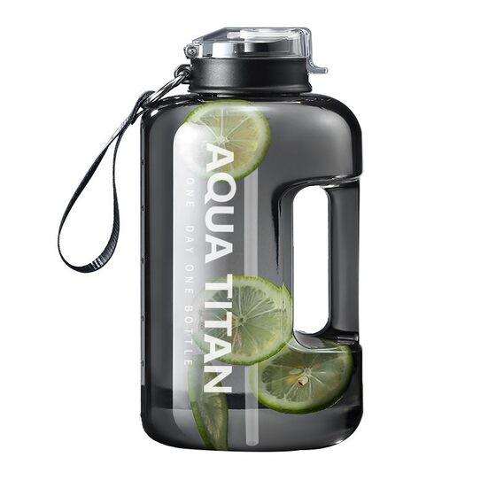 Water cup large capacity high temperature resistant ton ton bucket 2025 new style boys big belly fitness sports water bottle 2000ml