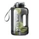 Water cup large capacity high temperature resistant ton ton bucket 2025 new style boys big belly fitness sports water bottle 2000ml