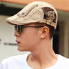 New men's and women's fashionable berets for spring, summer, autumn and winter, sun visors, forward caps, Korean style peaked caps, sun protection hats