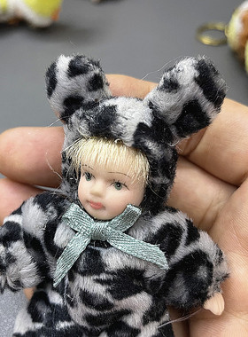 外贸尾货古董陶瓷娃娃手脚可活动女孩礼物怀旧复古洋娃娃摆件收藏