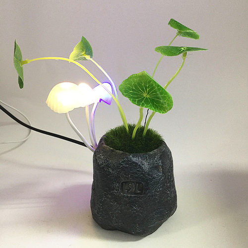 包邮lLED阿凡达蘑菇灯智能光控床头灯创意生日礼物小夜灯装饰摆件 - 图3