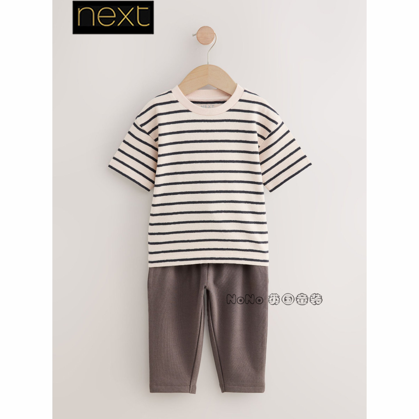 英国Next男童蓝色外套灯芯绒衬衫T恤纯棉运动裤套装1-7岁F15-043,淘宝优惠券,粉丝福利购,淘宝优惠卷