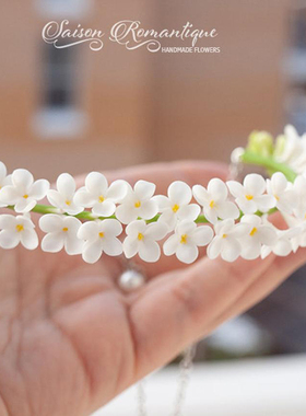 俄罗斯甜美风伴娘花嫁婚礼项链