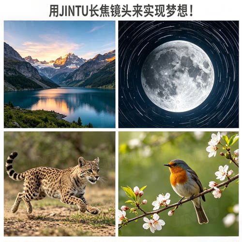 JINTU 420-800mmF8.3长焦镜头打鸟摄月手动适用佳能尼康单反微单 - 图3