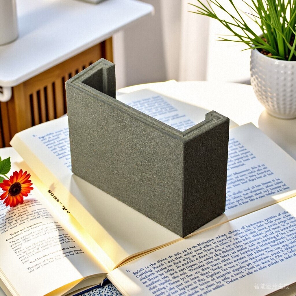 青石底座桌面摆件天然石头花几整石07cm高案台石花架原石花盆底托 - 图1