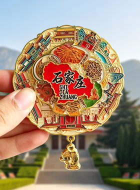 石家庄金属冰箱贴旅游纪念品