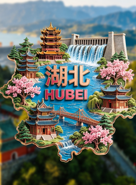湖北金属冰箱贴旅游纪念品