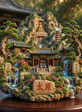 山西太原金属冰箱贴旅游纪念品