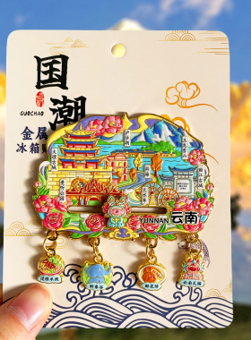 丽江旅游纪念品创意文创冰箱贴