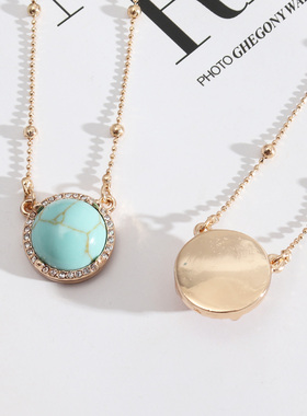 原创设计开发欧美风女天然石饰品