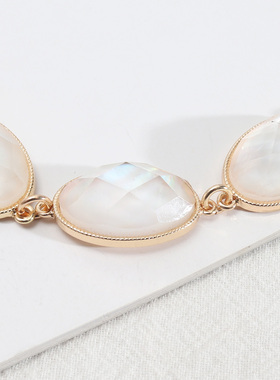 原创设计欧美风饰品鲍鱼贝树脂