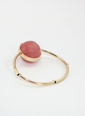 原创设计风饰品西瓜红弹力线手链