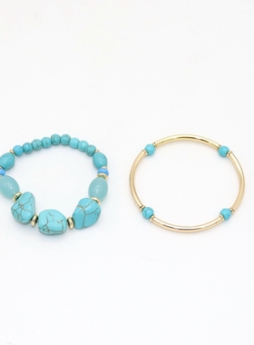 原创设计开发欧美风弹力线饰品