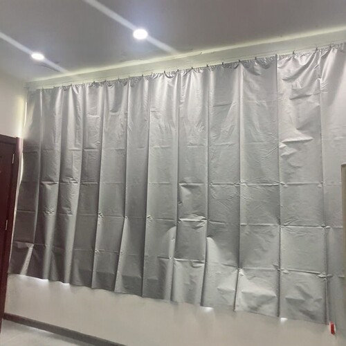 成品窗帘全遮光卧室阳台客厅隔热防晒免打孔魔术贴遮阳布加厚防水 - 图0