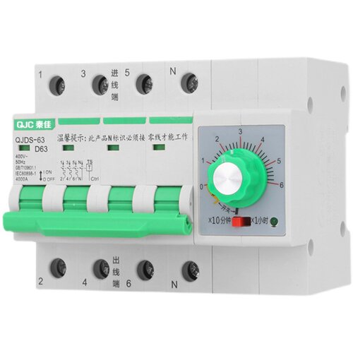 三相旋钮定时开关定时器380V倒计时自动断电水泵电动机时间控制器 - 图3