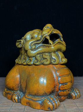 黄铜招财复古客厅玄关香薰炉