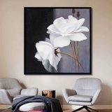 Бриллиантовая живопись 2022 Новый современный минималистский цветок 5D Dot Dot Diamond Cross Stitch Small Lotus Restaurant Living Room Full Diamond