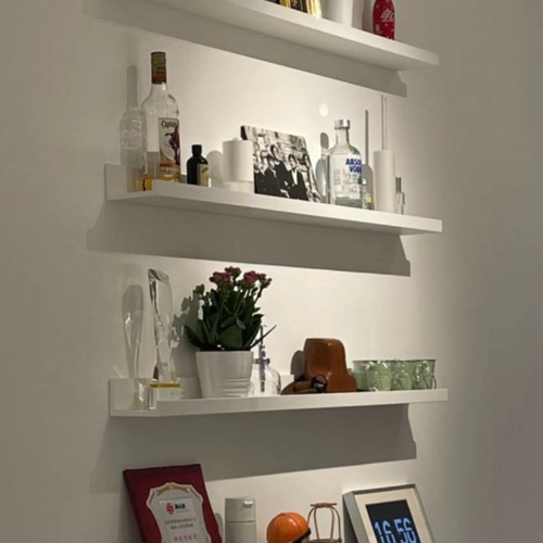 宜家莫兰达壁式图片架白大号收纳架置物架画架整理架画架国内代购 - 图1