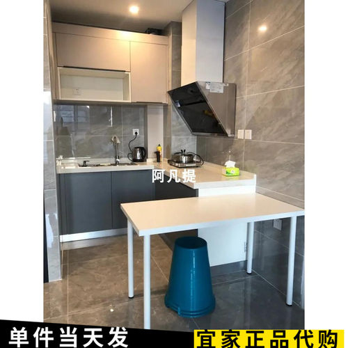 宜家利蒙桌子白色学习写字办公桌120x60拉格开普学生书桌国内代购 - 图3