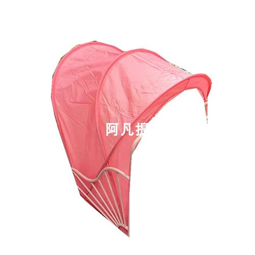 IKEA宜家素福特床帷帐遮光蓬儿童床粉色折叠帐篷挡光床蓬国内代购 - 图3
