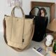 Original simple canvas bag literary solid color crossbody bag