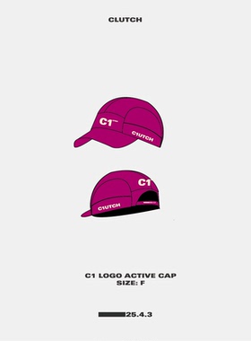 25.4.3 SS24 C1 LOGO CAP ｜C1速干运动五瓣帽