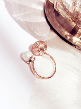 韩版开口时尚风学生食指戒子