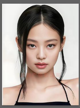 韩国blackpink周边jennie金珍妮同款图片自粘大海报背胶粘贴画