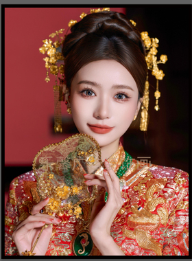 新品化妆造型装饰画新娘海报彩妆工作室壁画婚纱摄影学校教师挂画