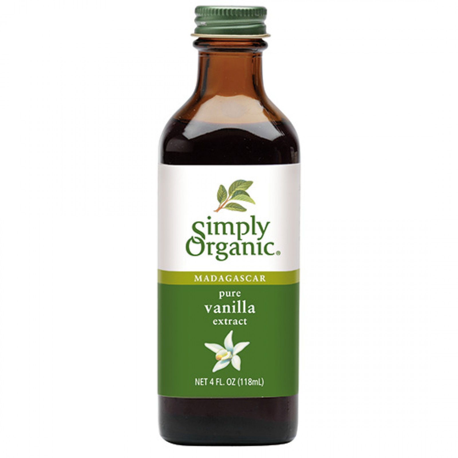 Simply Organic Vanilla Extract进口食用香草精油烘培无糖118ml-图0