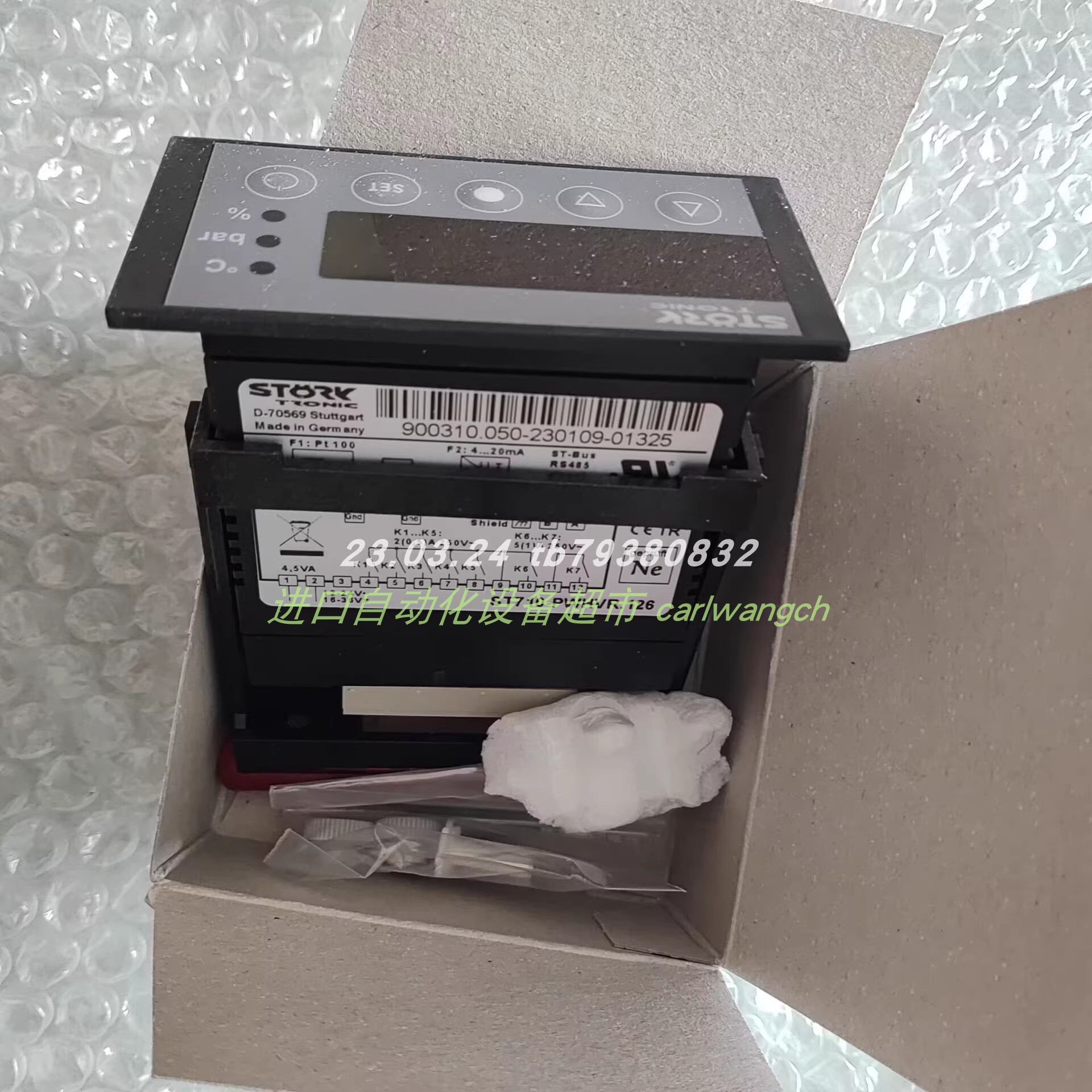 STORK ST48-WHDVM.04FP温控器SIKA TP17650M温度校验仪 - 图2