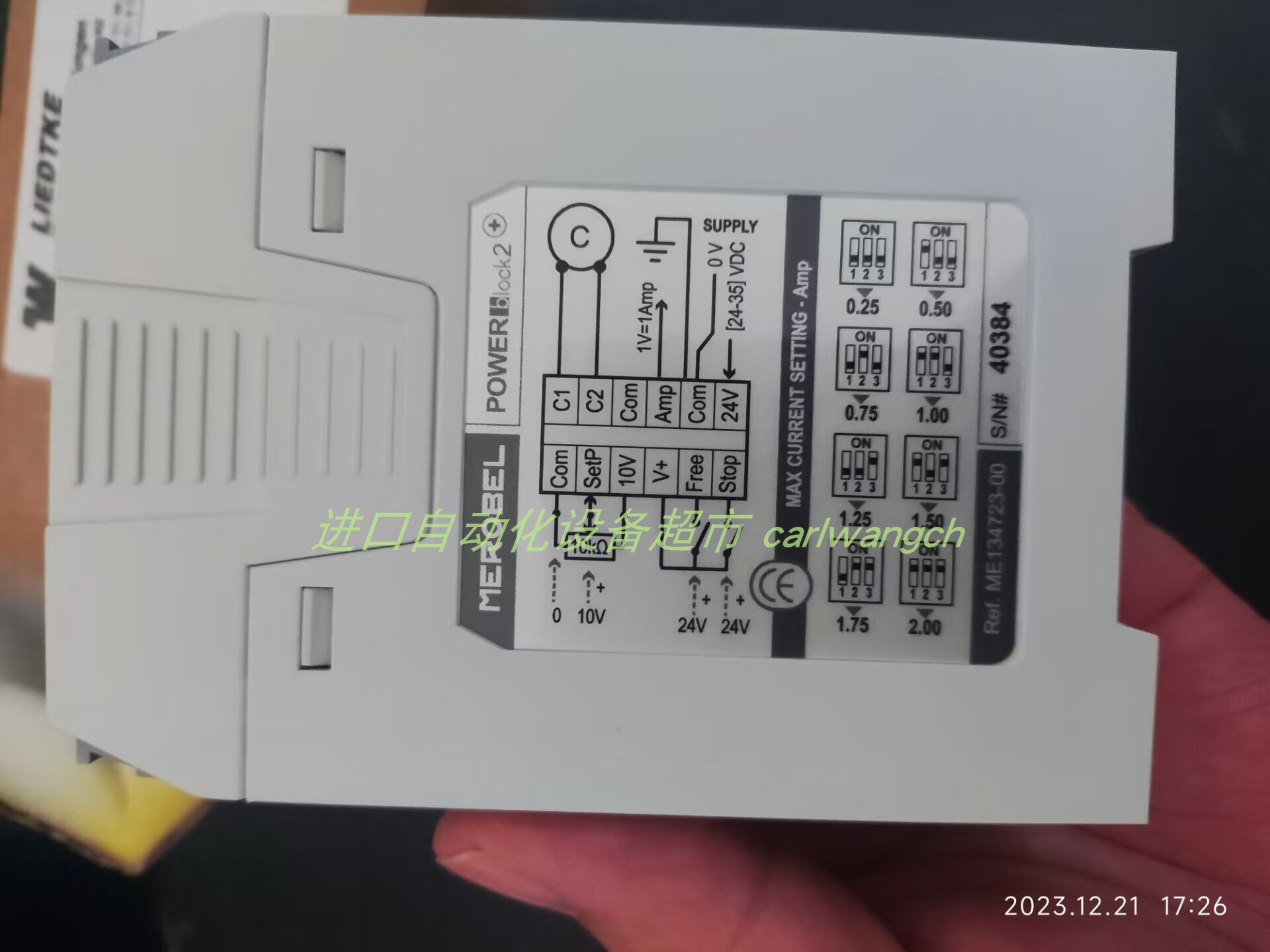 原装全新MEROBEL Powerblock 2+ ME127441-00电源模块ME134723-00 - 图3