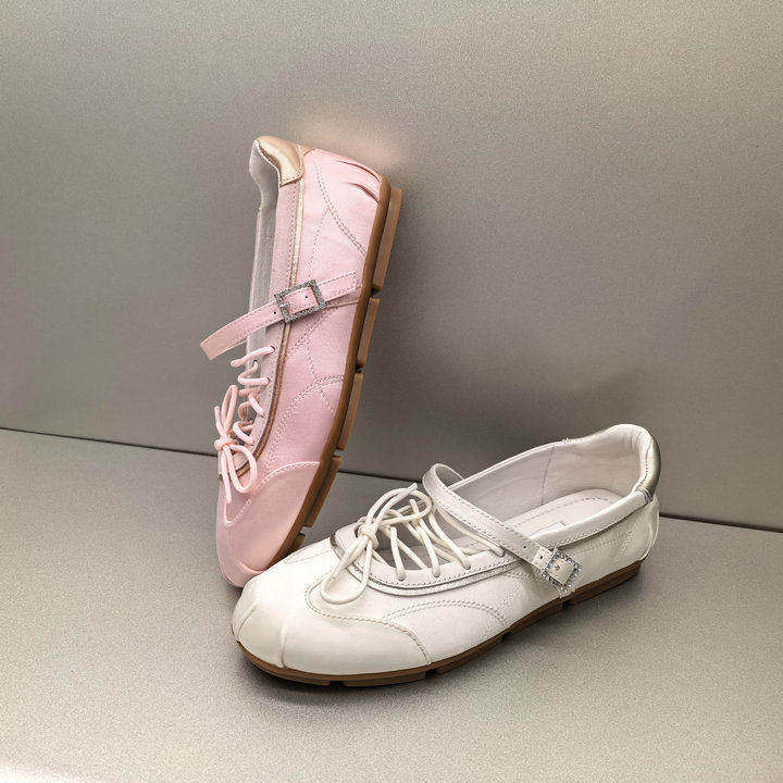 2026春新款甜美风交叉绑带芭蕾舞玛丽珍鞋女平底舒适女单鞋EJR10,淘宝优惠券,粉丝福利购,淘宝优惠卷